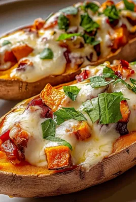 Protein Loaded Sweet Potato Boats