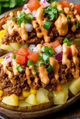 Loaded Potato Taco Bowls