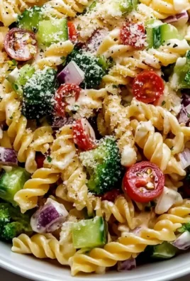 Creamy High Protein Pasta Salad