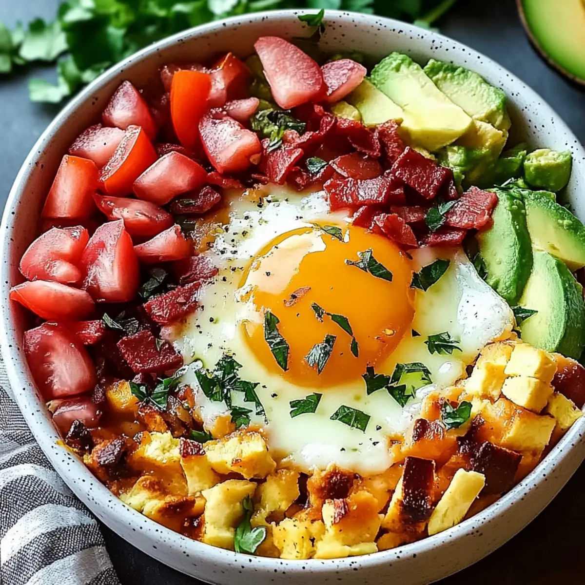 High Protein Breakfast Bowls