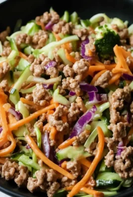 High Protein Egg Roll in a Bowl
