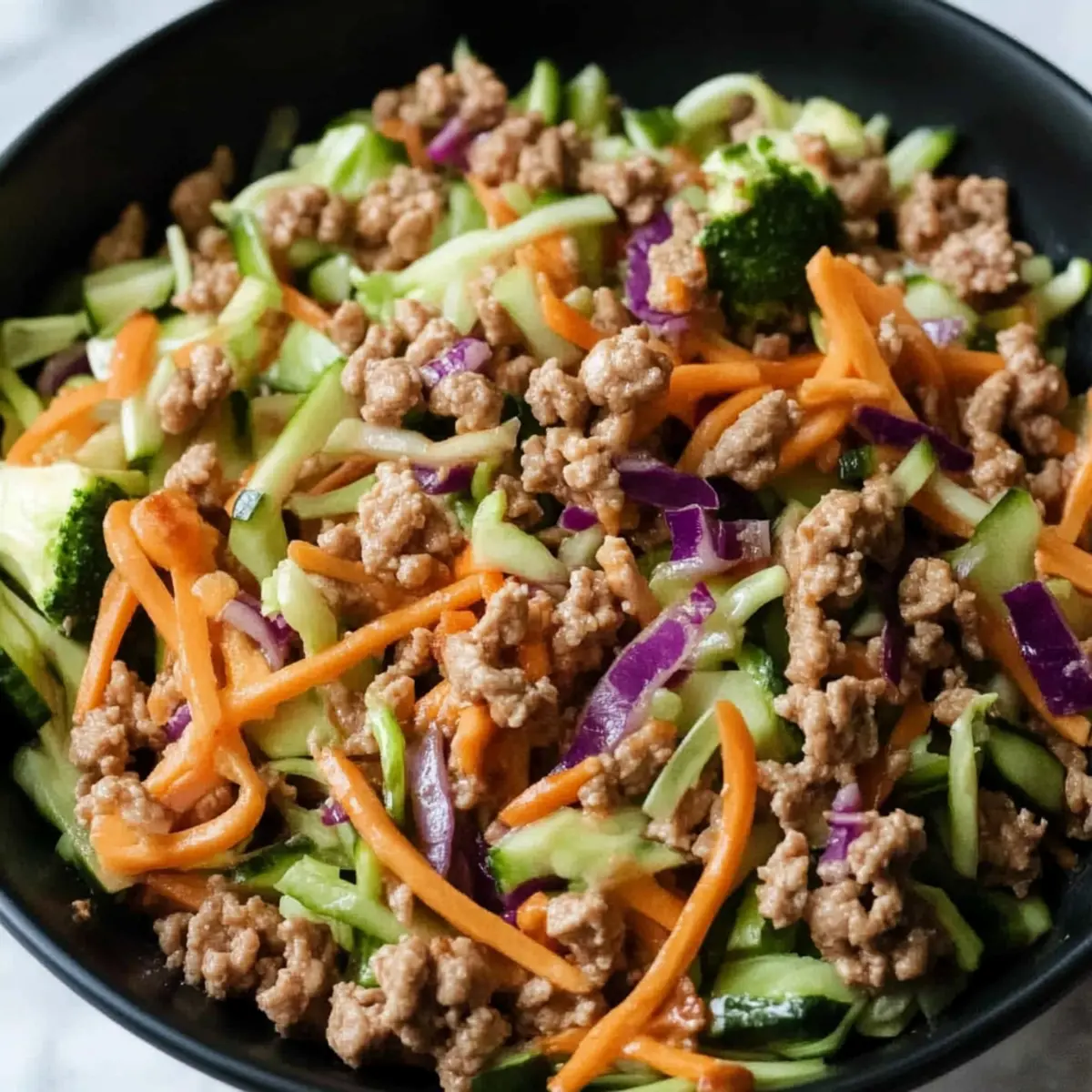 High Protein Egg Roll in a Bowl