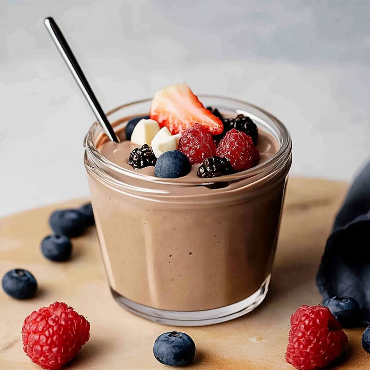 3-Ingredient Protein Pudding