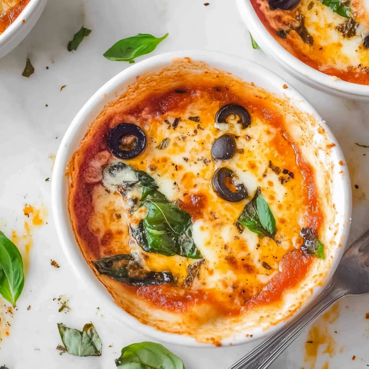 Cottage Cheese Pizza Bowls