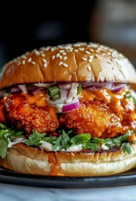 Spicy Bang Bang Chicken Sandwich