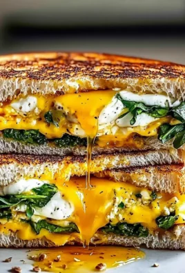 High Protein Vegetarian Breakfast Sandwiches