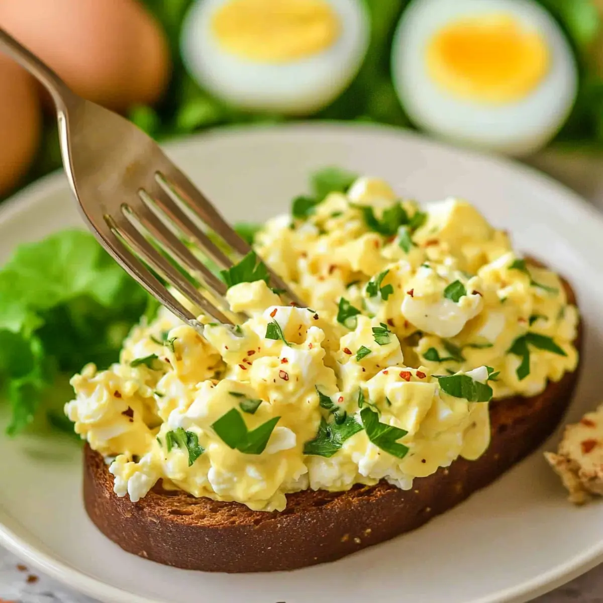 High Protein Cottage Cheese Egg Salad