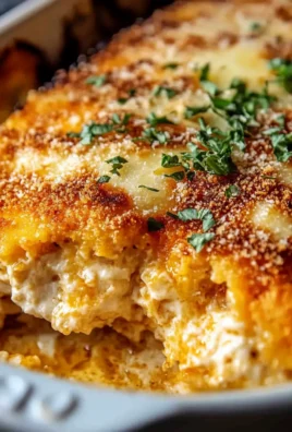 High Protein Chicken Parmesan Casserole