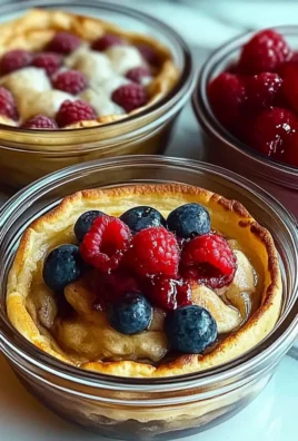 Baked Protein Pancake Bowls
