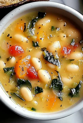 High Protein White Bean Soup