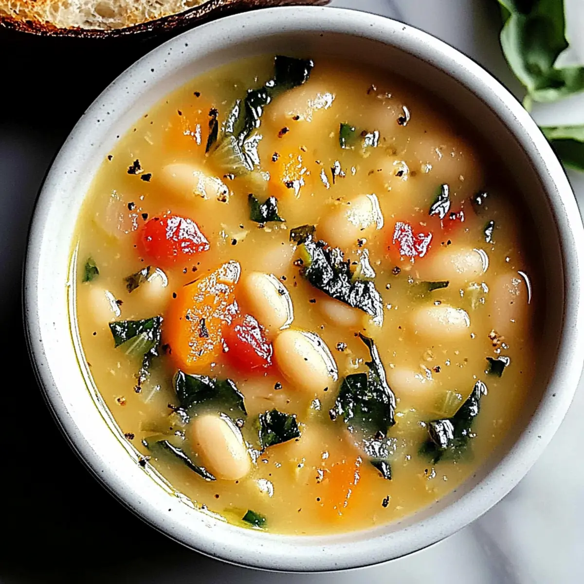 High Protein White Bean Soup