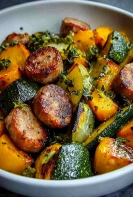 Sausage & Veggie Skillet Bowl