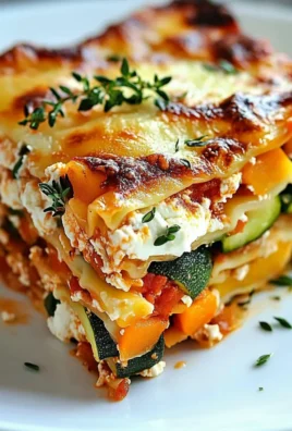 High Protein Veggie Lasagna