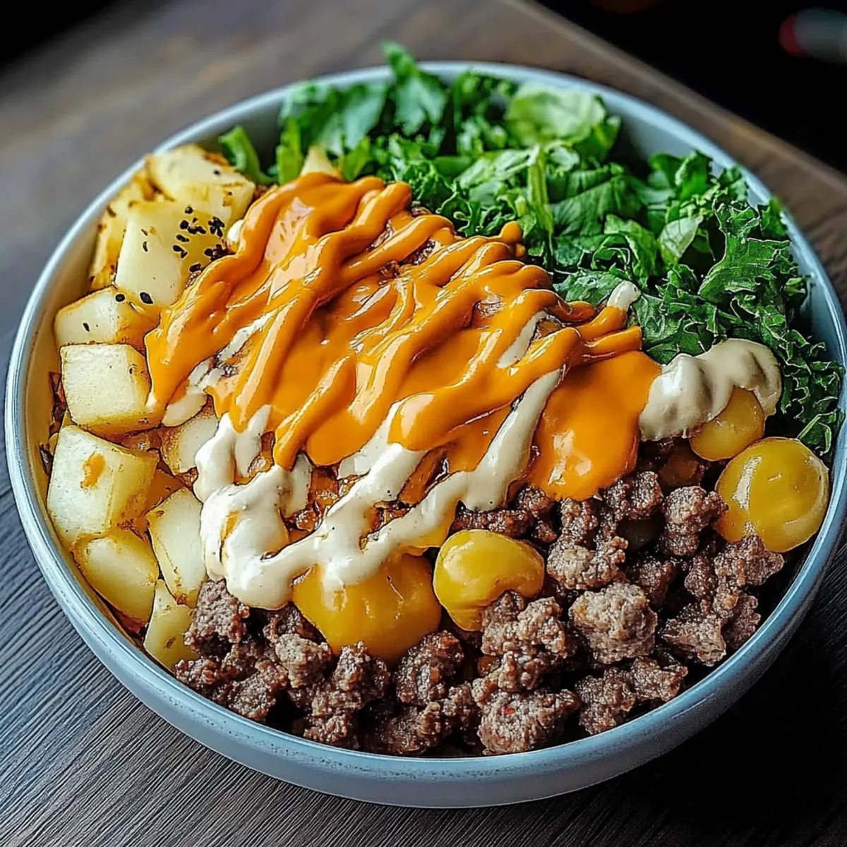 Smash Burger Bowl