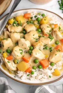 Crustless Chicken Pot Pie