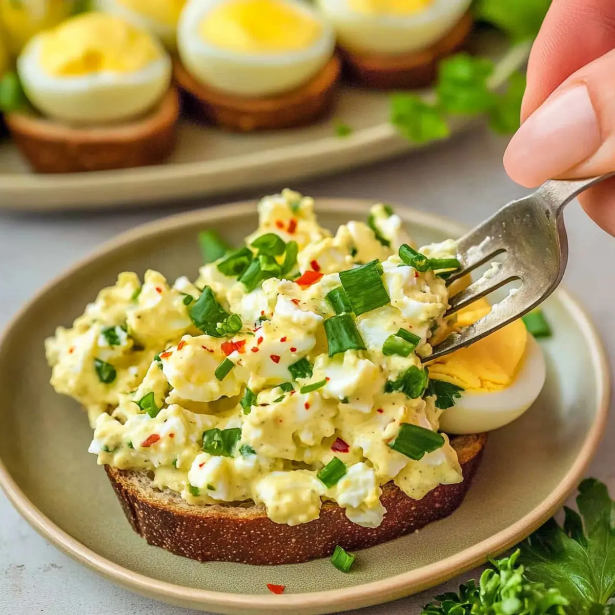 High Protein Cottage Cheese Egg Salad