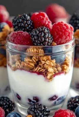 High Protein Mixed Berry Yogurt Parfaits