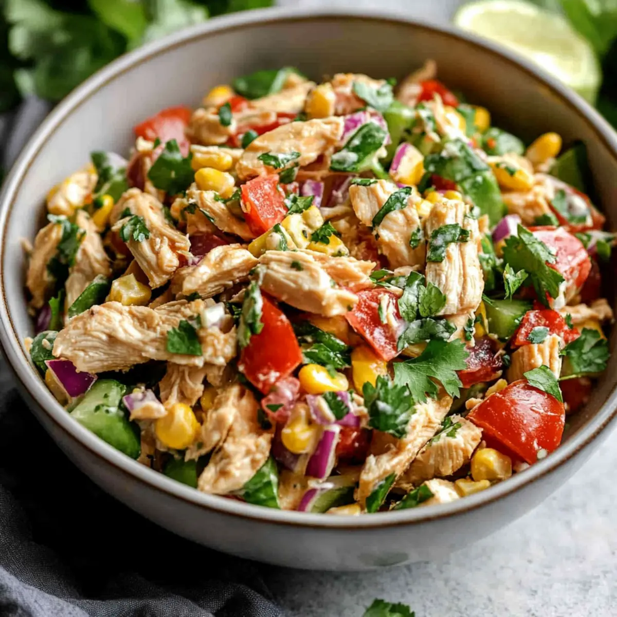 High Protein Chicken Salads