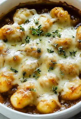 High Protein French Onion Gnocchi