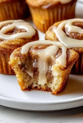 Cinnamon Roll Protein Muffins