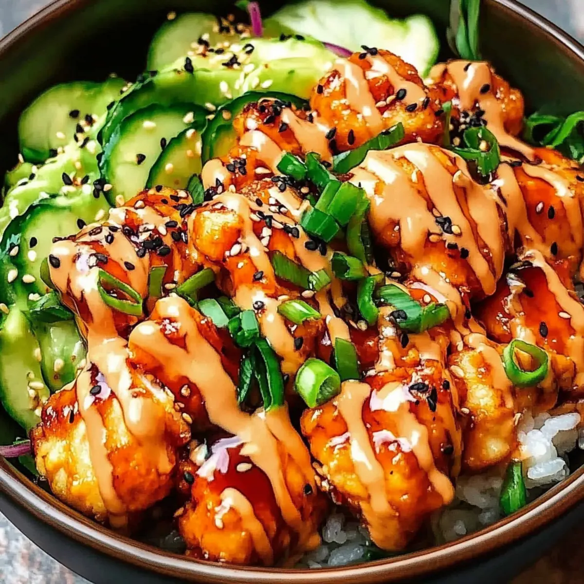Bang Bang Chicken Bowl
