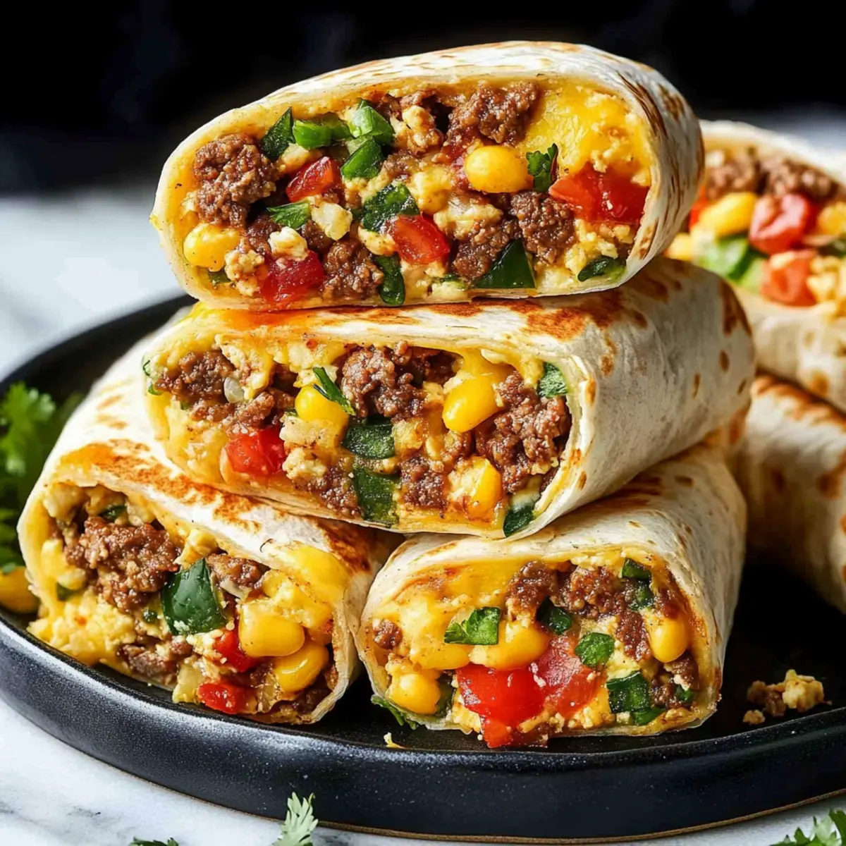 Protein-Packed Breakfast Burritos Ready to Freeze & Reheat