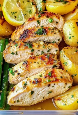 Lemon Garlic Chicken Meal Prep