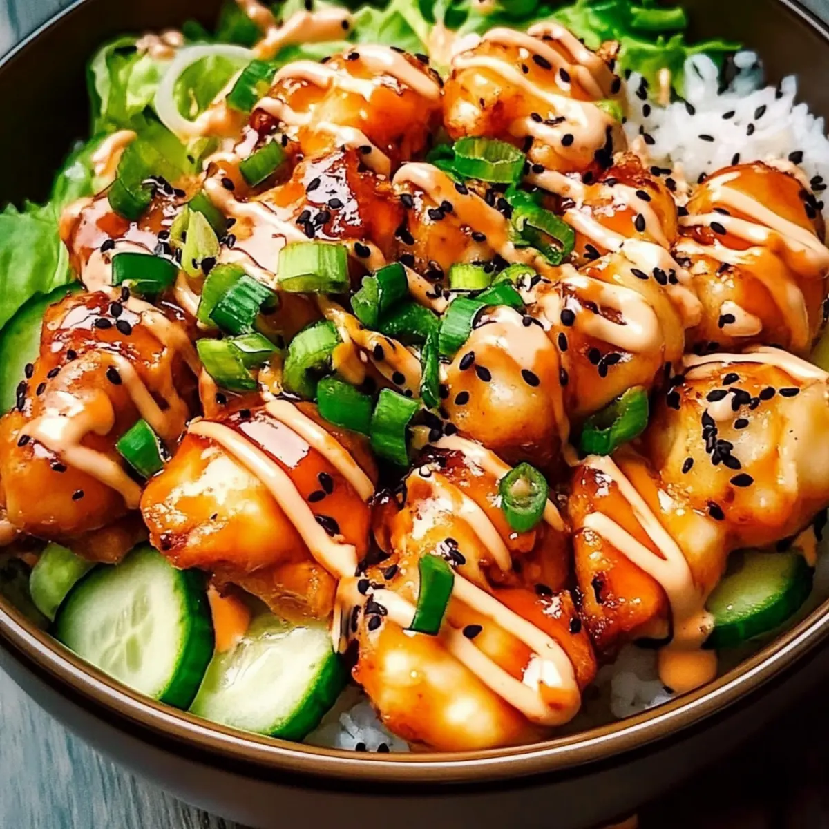 Bang Bang Chicken Bowl