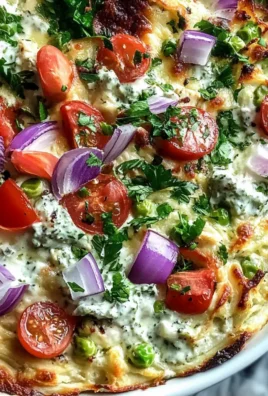 Dump and Bake Chicken Tzatziki Casserole