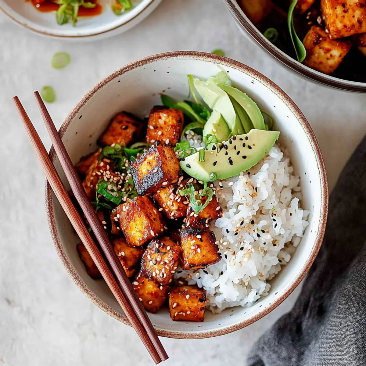 Gochujang Korean Tofu