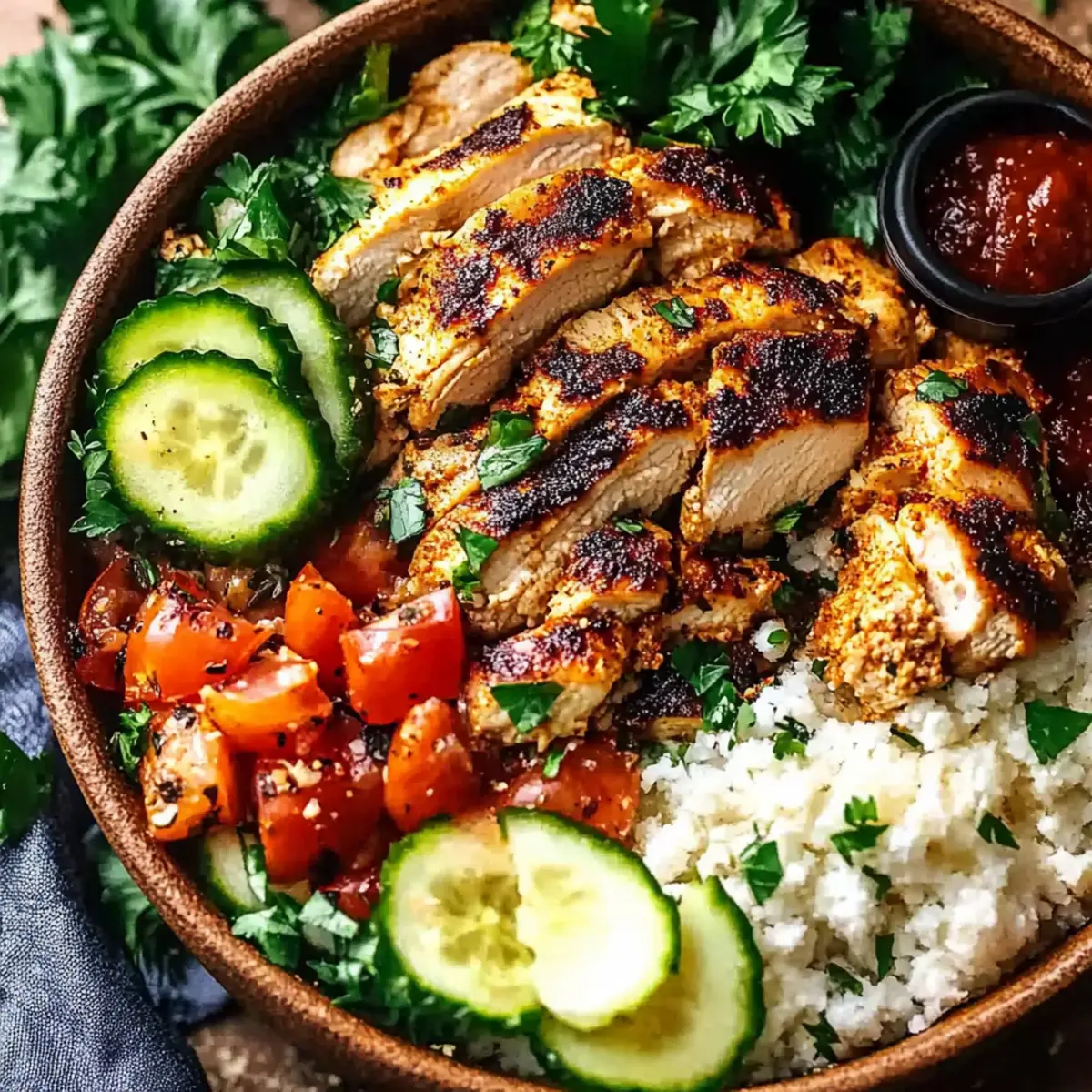 Mediterranean Chicken Bowl