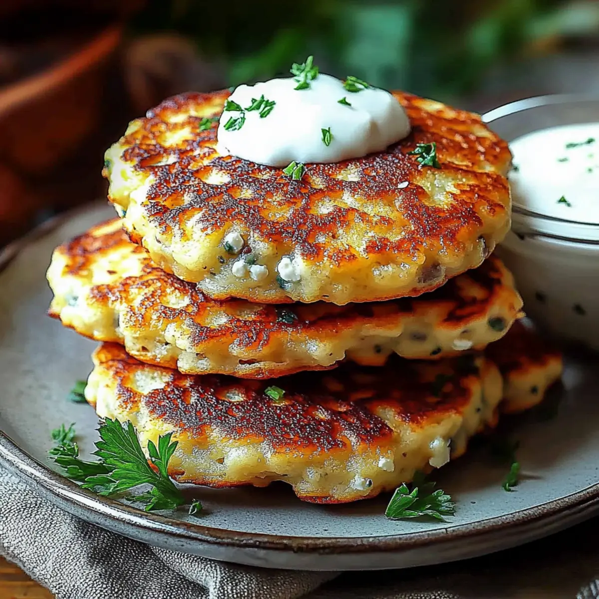 High Protein Cottage Cheese Pancakes