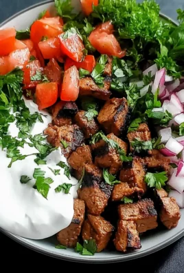 Healthy Kebab Bowl with High Protein Content