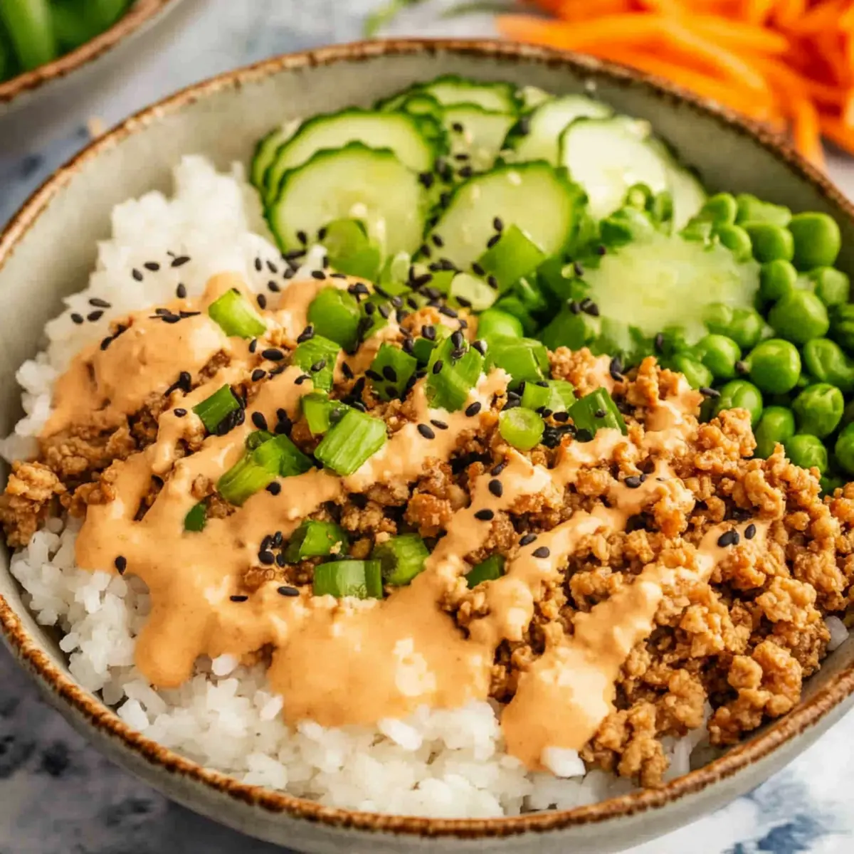 Ground Turkey Rice Bowls