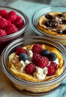 Baked Protein Pancake Bowls