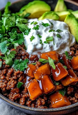 Ground Beef Hot Honey Bowl