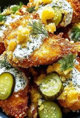 Crispy Dill Pickle Parmesan Chicken