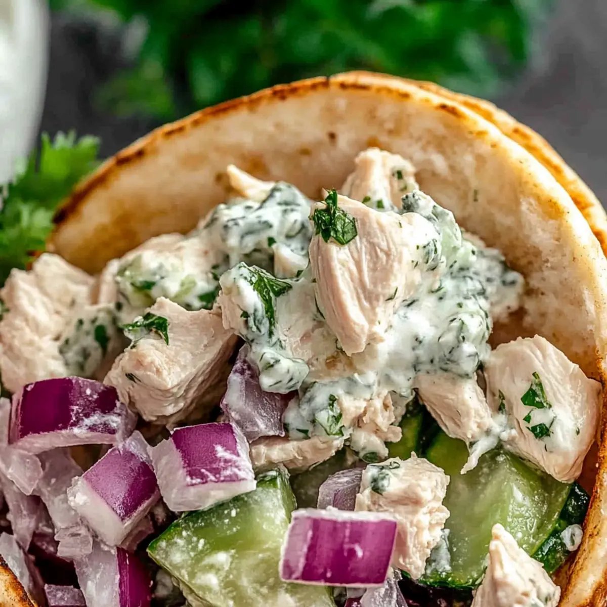Tzatziki Chicken Salad
