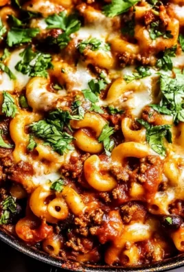 One Pan High Protein Chili Mac