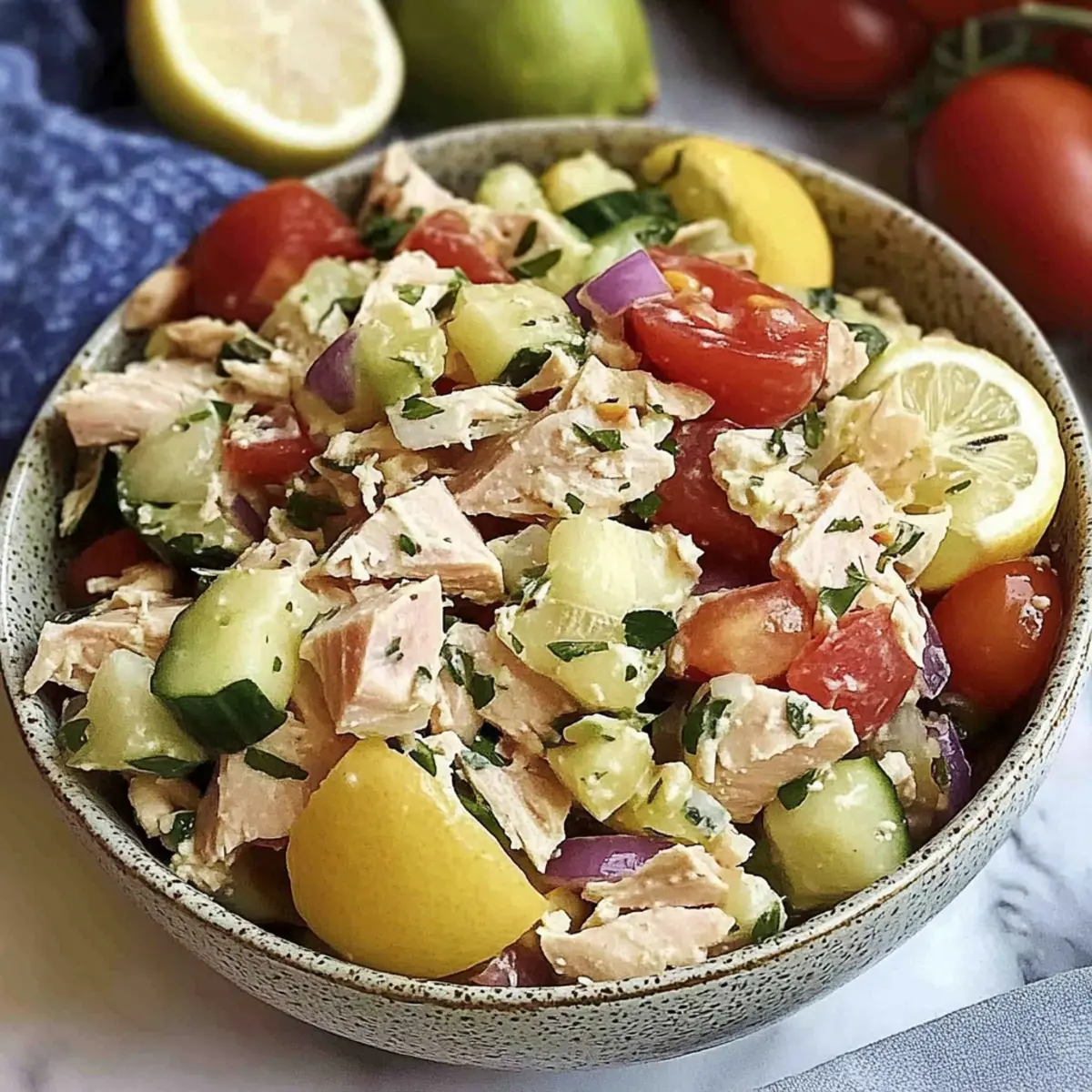 Mediterranean Tuna Salad