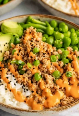 Ground Turkey Rice Bowls