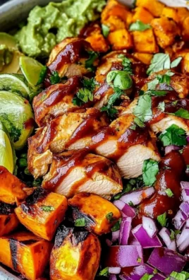 BBQ Chicken Sweet Potato Bowl