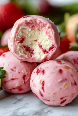 Strawberry Cheesecake Protein Balls