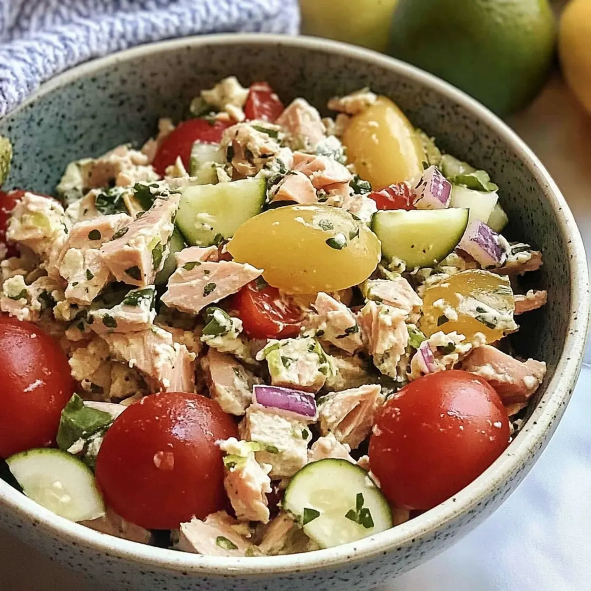 Mediterranean Tuna Salad
