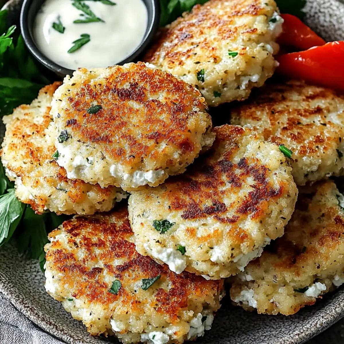 Protein-Rich Cottage Cheese Patties
