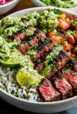 Cilantro Lime Steak Bowls