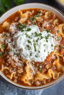 Easy Lasagna Soup Recipe