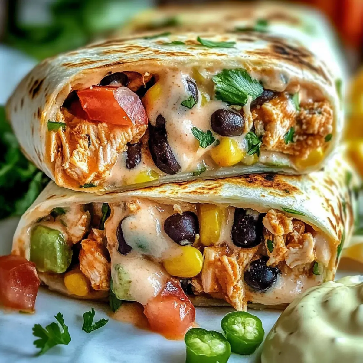Southwest Chicken Wrap