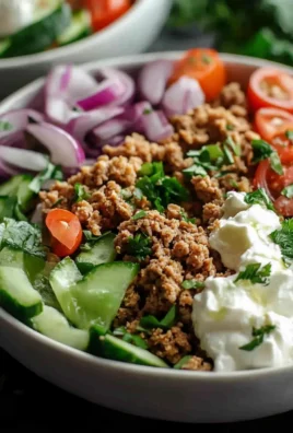 Mediterranean Ground Turkey Bowls