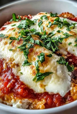 High Protein Chicken Parm Cottage Cheese Bowl